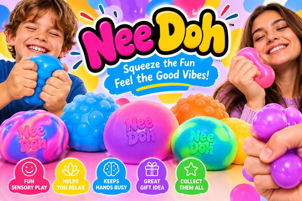 Nee Doh: Fun Stress Toys for Kids and Adults